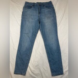 NO BOUNDARIES Kids Girls Light Wash Skinny Jeans Size 11